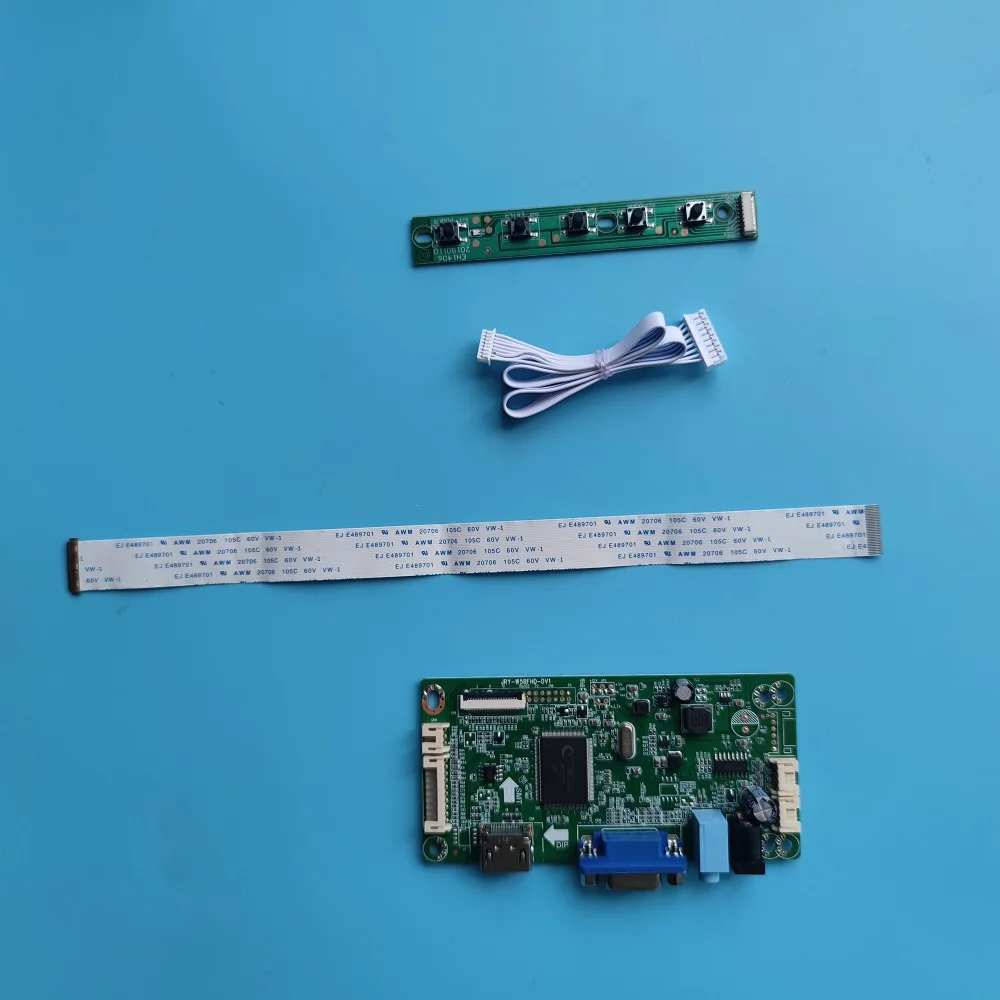 

Для детской платы контроллера, 30 контактов, 17,3 дюйма, ЖК-дисплей EDP, 1920 × 1080, драйвер VGA, СВЕТОДИОДНЫЙ экран монитора, дисплей