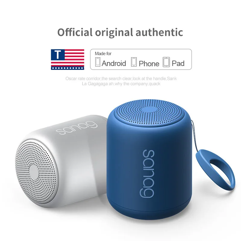 Sanag X6 IPX5 Водонепроницаемая Bluetooth портативная беспроводная TF карта музыкальная