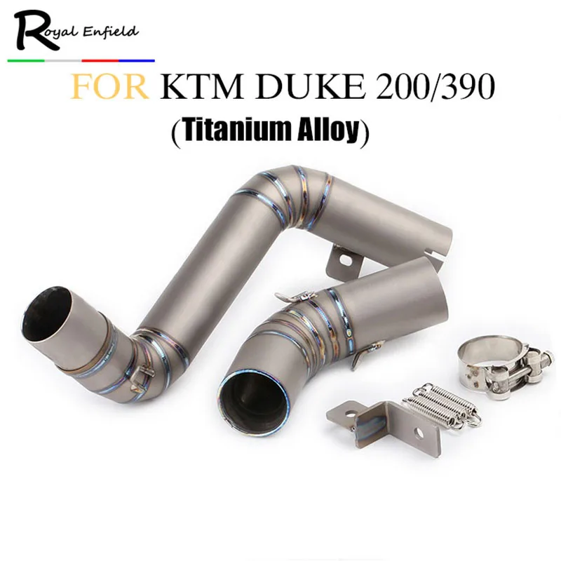 Слипоны для KTM Duke 200 390 2012 2016 мотоциклетные выхлопные фары средняя труба