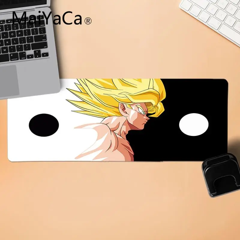 MaiYaCa Нескользящие ПК Dragon Ball компьютерные игровые коврики геймер скорость мыши розничная маленький резиновый коврик для мыши