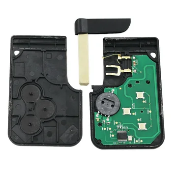 

Remote Smart Card Key 433MHz With PCF7947 Chip Set For RENAULT Megane 3 Buttons