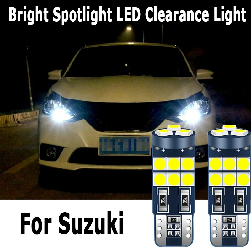 

1pcs W5W T10 2825 Canbus Car Auto LED Clearance Light Bulb For Suzuki Swift Vitara SX4 Kizashi Wagon Jimny Grand Vitara Samurai