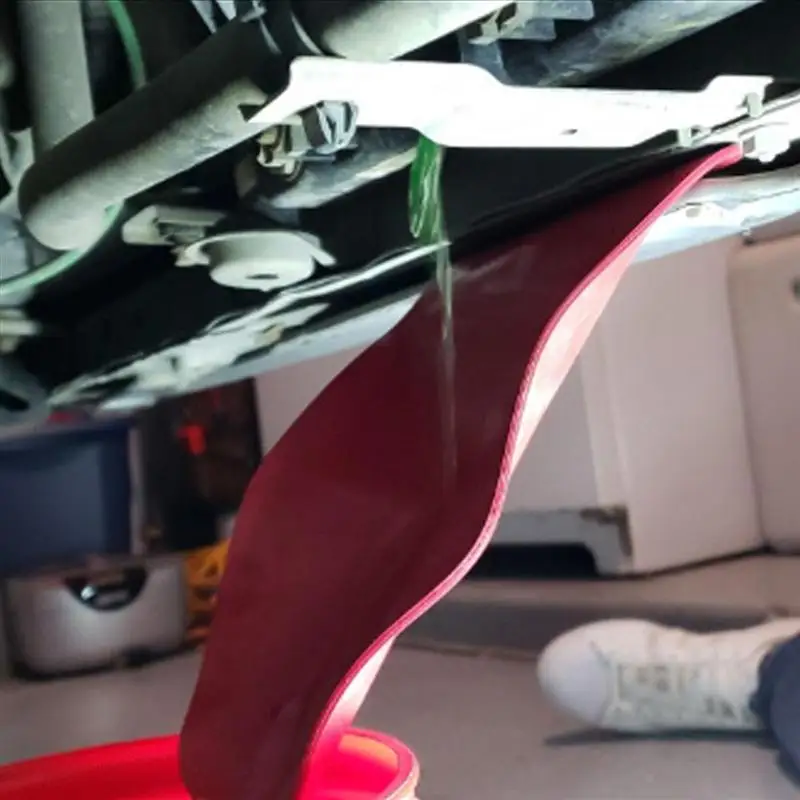 

Flexible Drining Tool Oil Guide Plate Multi-Purpose Oil Guide Plate Oil Drainage Tools Folding Oil Funnel For Home Restaurant