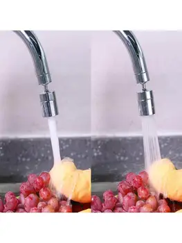

2Mode Adjustable 360° Swivel Kitchen Tap Head Faucet Water Saving Filter Sprayer