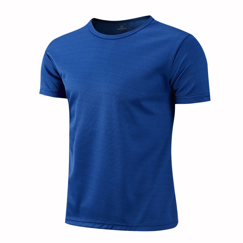 YESMOLA Quick Dry Shirt for Men 2021 Summer Gym Fitnesssoild Leisure Sportwear Trainer Breathable Running Tshirt Men T-shirt 12