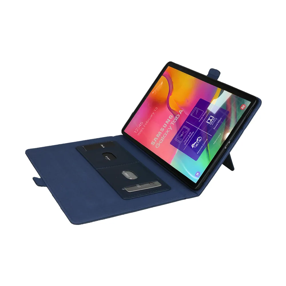 Дропшиппинг для Samsung Galaxy Tab A 10,1 T510 T515 чехол смарт-Бумажник слот для карт чехол для планшета Аксессуары для планшета