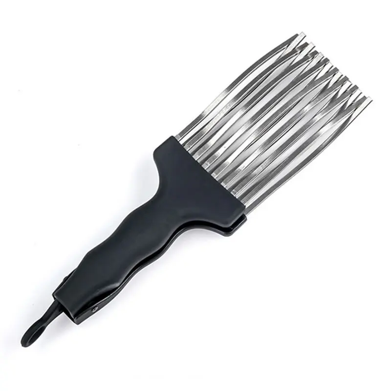 Black Upspirit кухонные щипцы из нержавеющей стали, зажимы для хлеба, мяса, пасты, сервировки, зажим для фруктов, овощей, щипцы для барбекю, кухонные принадлежности - Цвет: Black