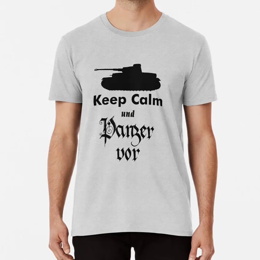 Футболка Panzer vor keep calm panzer girls und|Футболки| |