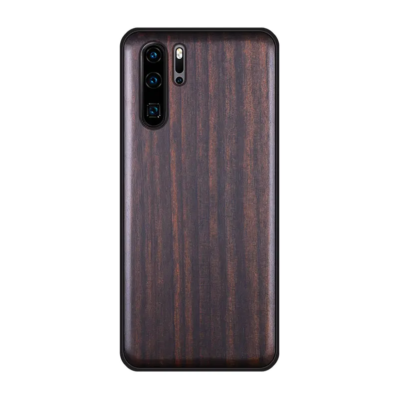 Роскошный чехол с черепом из черного дерева для huawei P30 ручной работы, Африканское черное дерево huawei P30/huawei P30 Pro