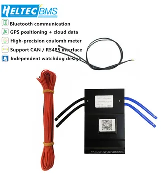 

Smart BMS 14S ~ 24S 150A with 1A Active Balance Battery Protection Board Bluetooth Phone APP Lifepo4 li-ion LTO 16S 20S