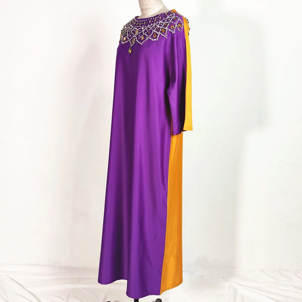 

Eid Mubarak Robe Satin Muslim Abaya Dubai Turkey Hijab Dress Femme Islam Musulman De Mode Dresses For Women Plus Size Clothing