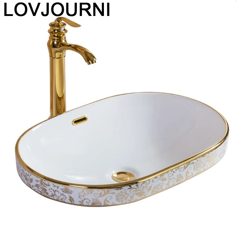 

Vanity Lavatory Para Umywalka Lavabo Sobre Encimera Fregadero Vessel Bathroom Bowl Pia Sink Basin Cuba Banheiro Washbasin