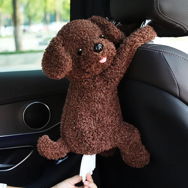 Cute Stuffed Animals Car Tissue Holder 3