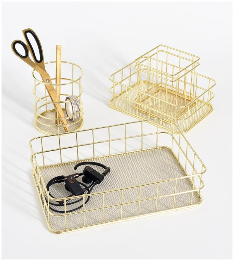 Panier À Linge En Fil De Fer Panier De Rangement À Linge Avec Poignées