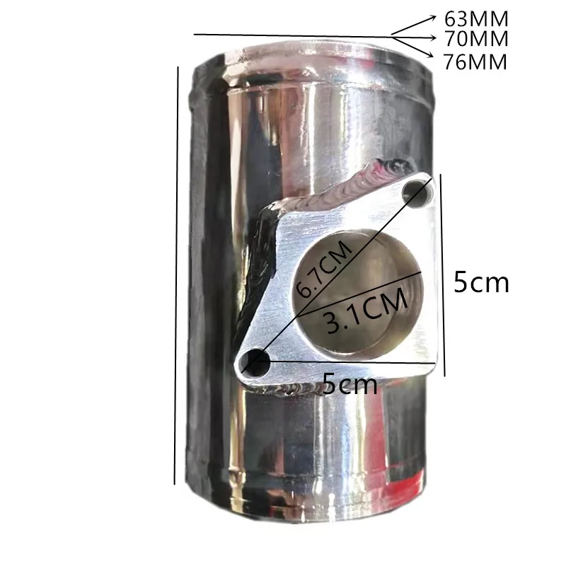 고품질 자동차 공기 유량 센서 마운트 어댑터 Toyota Mazda Subaru SUZUKl 공기 유량계 기본 도구 용 63/70/76mm MAF 미터