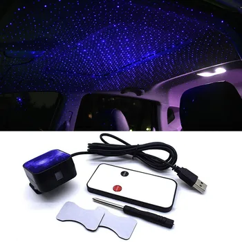 

Car Interior Modification Ambience Light Car Covering Decorative Lamp Led Starry Sky Car Projection Lamp