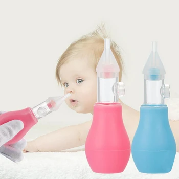 

Baby Nasal Aspirator Silicone Twist Aspirator Snot Sucker Mucus Sucker YH-17