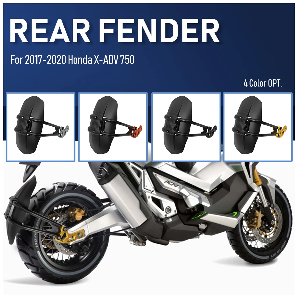 Motorcycle Rear Tire Hugger Fender Mudguard Splash Guard Protector For Honda X Adv 750 X Adv 2017 2018 2019 2020 2021 Xadv 750 Aliexpress