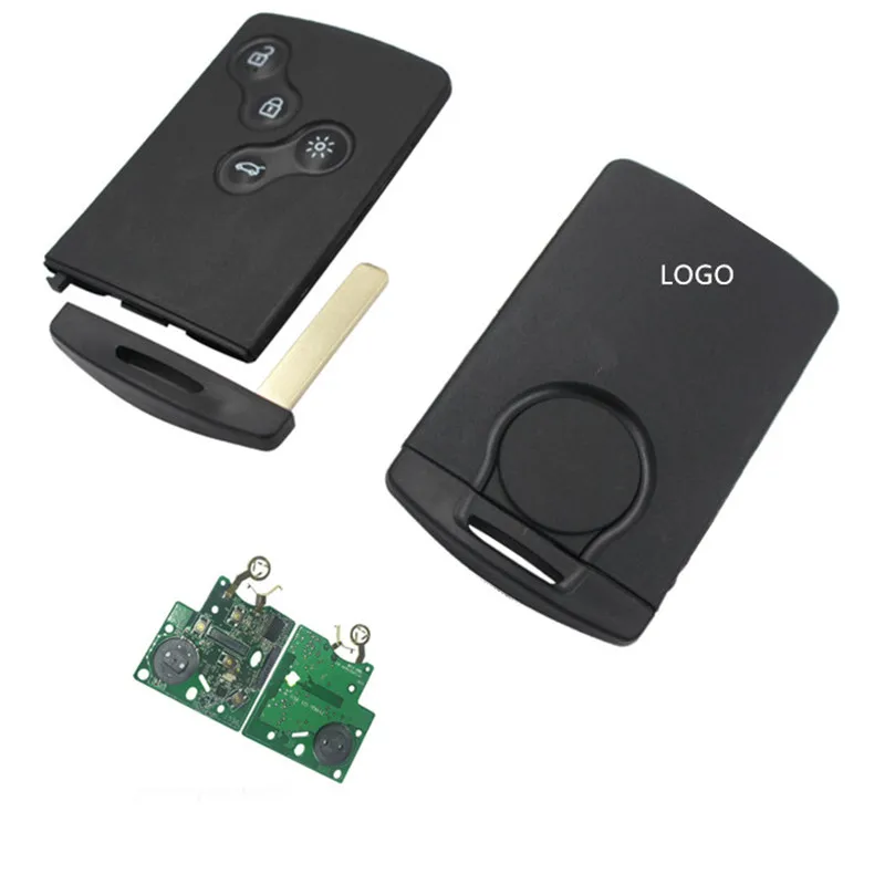 CLIO IV KEYLESS SMART KEY 4 BUTTON REMOTE KEY 434MHZ HITAG AES PCF7953 CHIP FOR RENAULT CLIO KEY 4 AFTER 2013 KEY