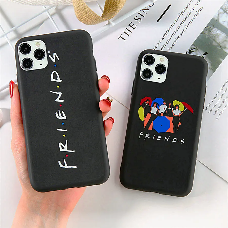 Personalised iPhone Case Funny Cartoon Couple Phone For 11 11Pro X XR Xs Max Fashion Letter Soft TPU Back Cover | Мобильные телефоны