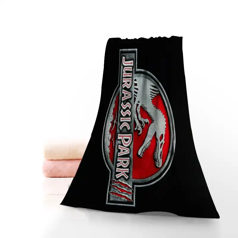 jurassic world hooded towel