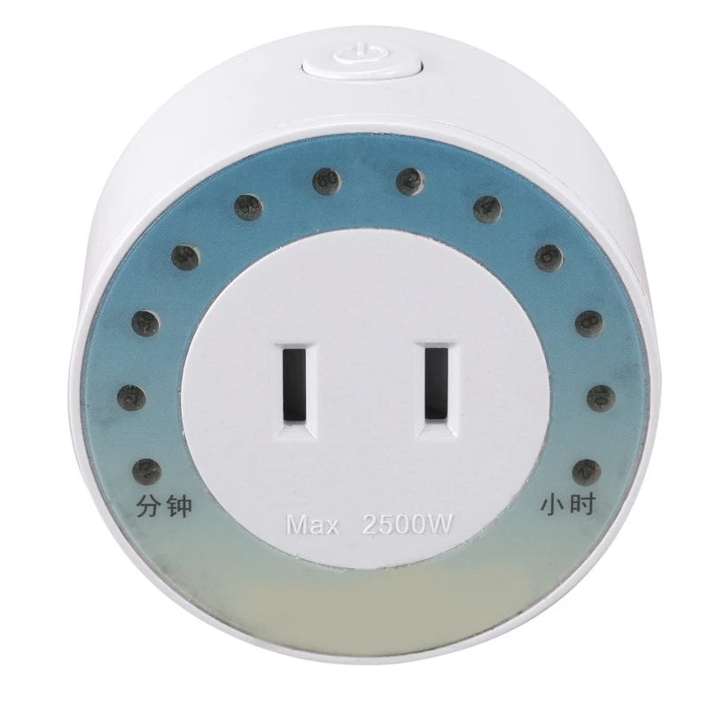 

Mini Outlet Timer for Phone Household Electric Appliances Charger Us Plug 110V-220V Countdown Time Switch Socket Timer(Us Plug)
