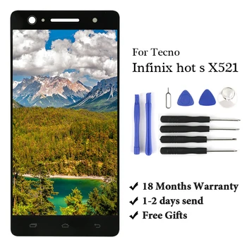 

10 PCS Brand New For Infinix hot s X521 Lcd Digitizer High Quality Assembly Replacement For hot s X521 LCD Screen Spair Part