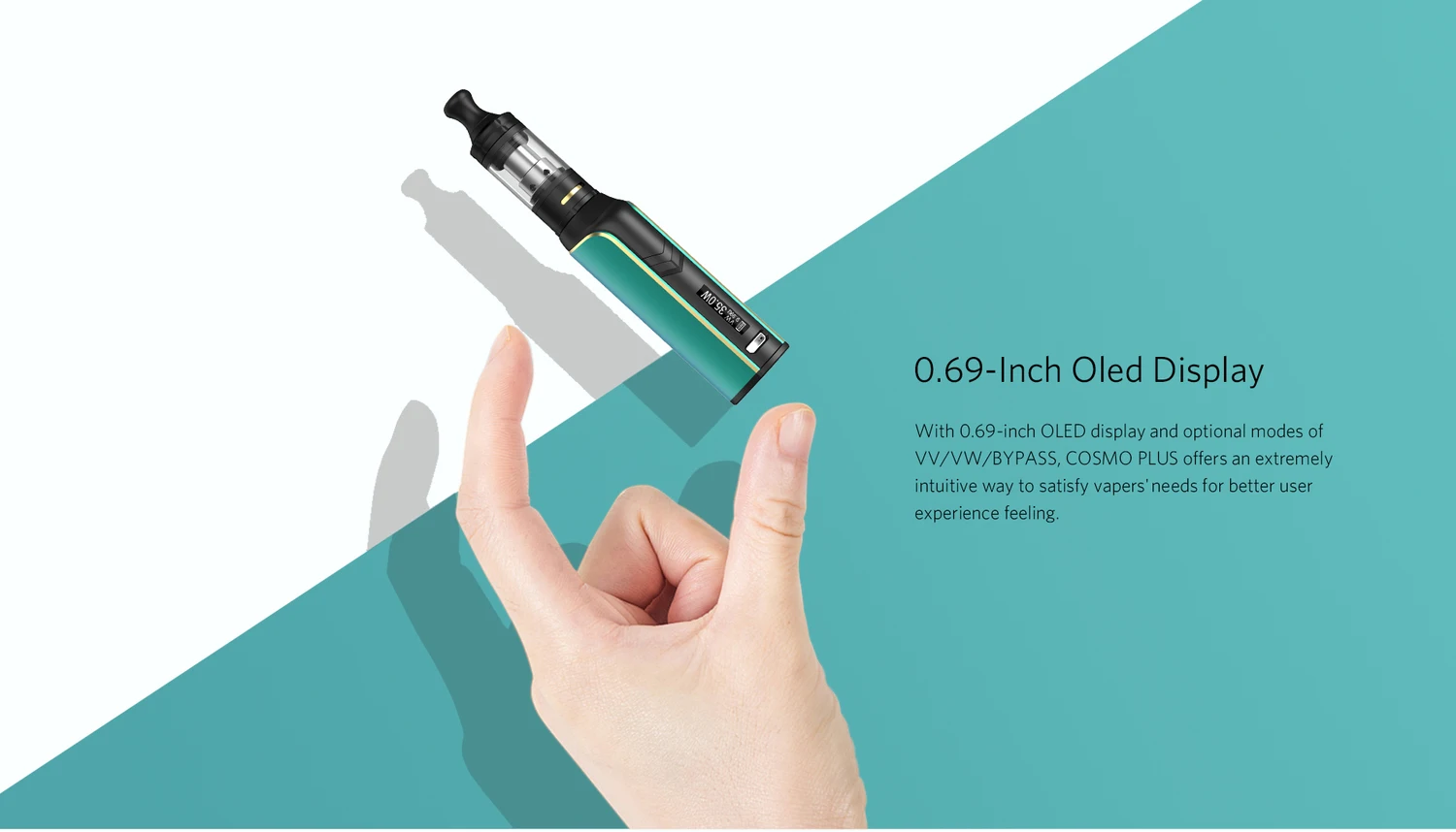Набор Vaptio Cosmo Plus, электронная сигарета Vape, лучший стартовый набор, коробка для мехов, набор модов, испаритель, кальян, ручка, 2,0 мл, атомайзер