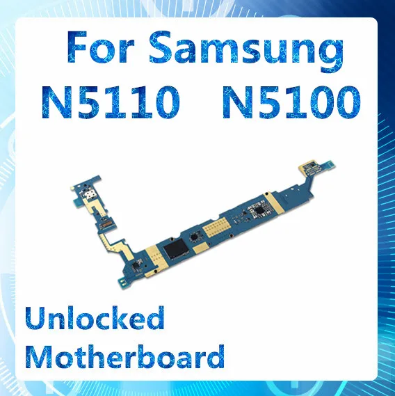 Разблокирована для samsung note 8,0 N5110 N5100 материнская плата 16 Гб протестированная ОС Android с чипом N5110 N5100 оригинальная замененная материнская плата