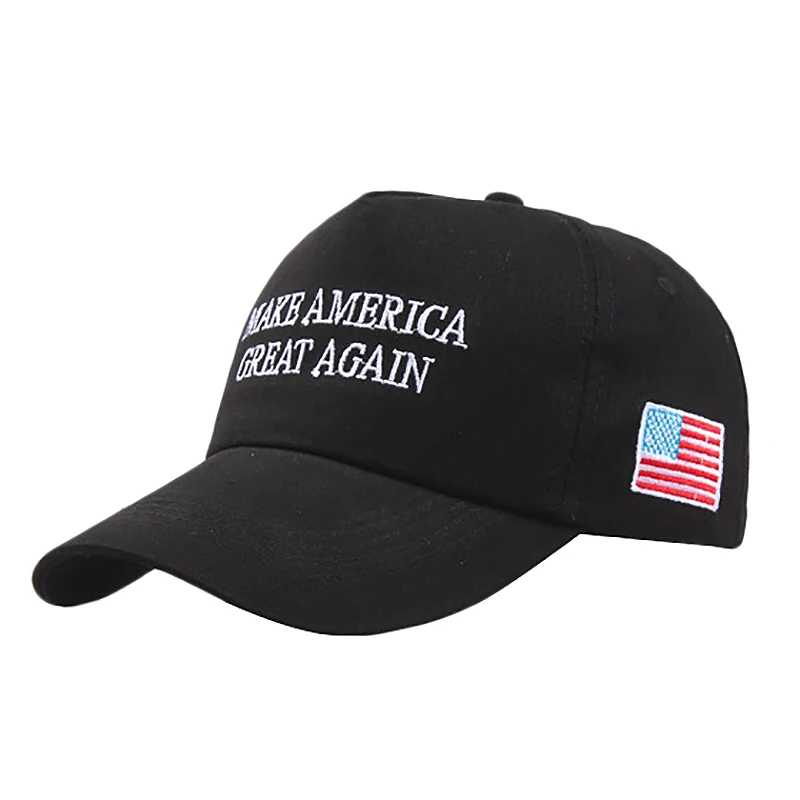 Adjustable Cotton Tennis Cap Baseball Cap Golf Cap Let The United States Grow Up Again Baseball Cap - Цвет: Black