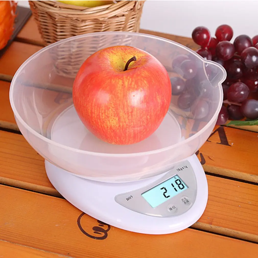 High-Precision Household Kitchen Electronic Scale Kitchen Said Mini Electronic Scale Food Baking Scale Gram Scalediscount afbeelding
