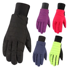 Новые зимние уличные спортивные лыжные перчатки женские водонепроницаемые теплые ветрозащитные зимние перчатки BFE88