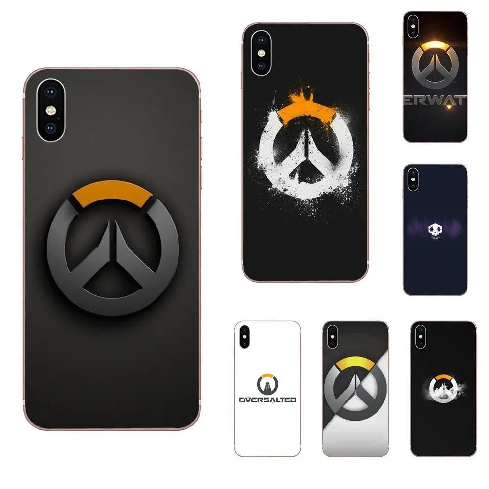 

Jeu Overwatchs Logo For Huawei Honor 4C 5A 5C 5X 6 6A 6X 7 7A 7C 7X 8 8C 8S 9 10 10i 20 20i Lite Pro Soft TPU Mobile Phone Cases