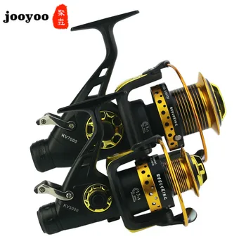 

Double Unloading Metal Head Front and Rear Brakes Reel Fishing Sea Fishing Wheel Throwing Round Carp Fishing Reel Fishing Gear