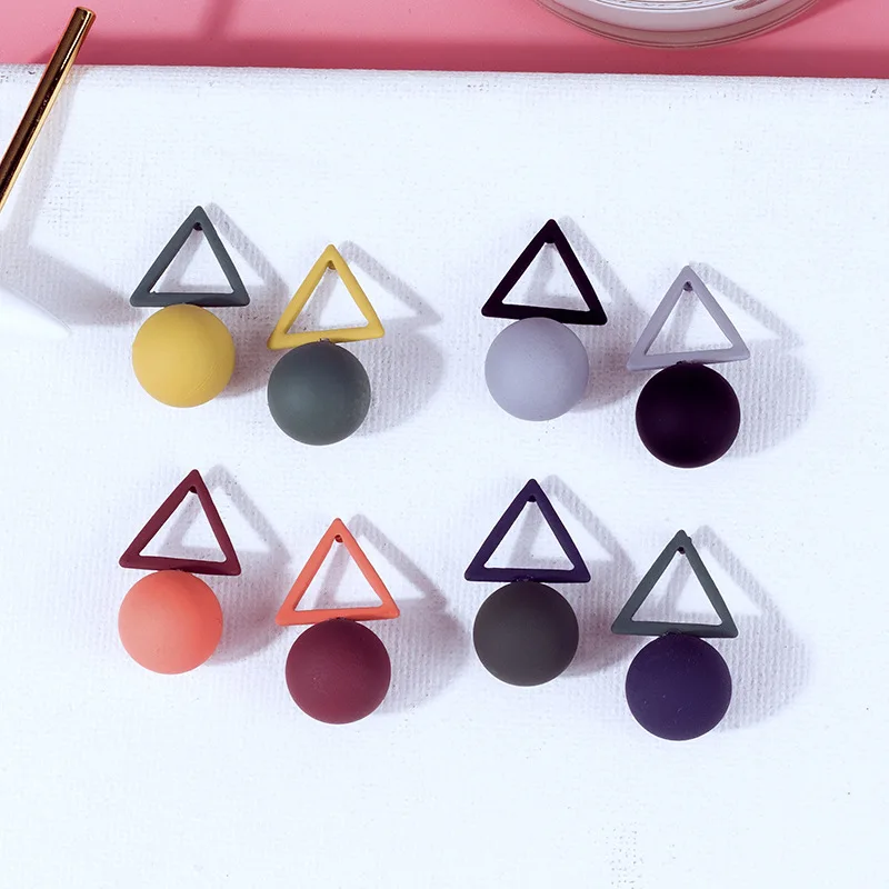 

women's dangle earrings fashion cartoon color earrings earrings simple candy color earrings for women cute/romantic