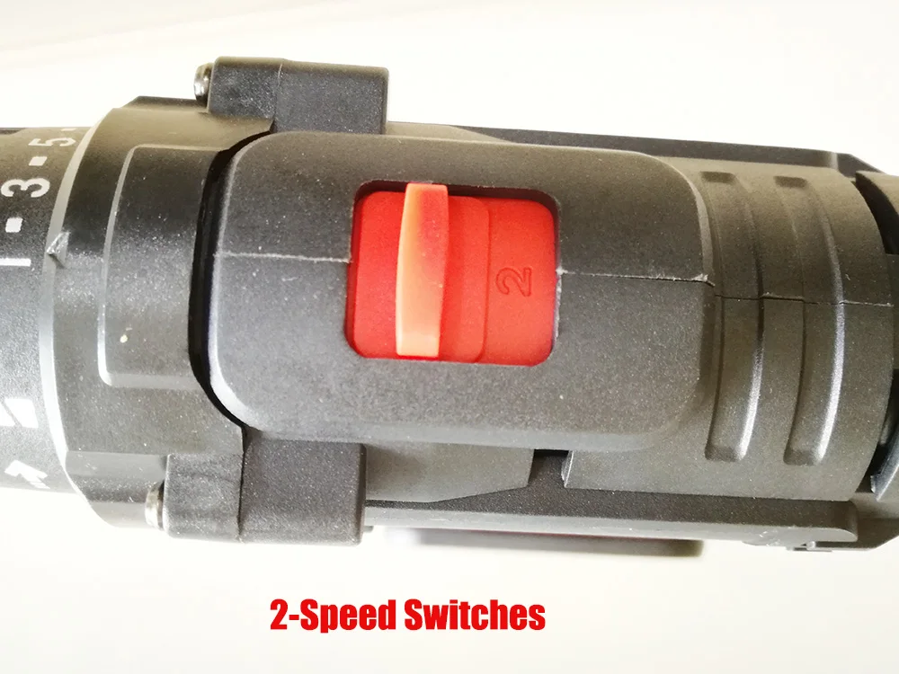 36V Max Бытовая DIY Деревообработка 2 литий-ионные батареи беспроводная дрель-шуруповерт электроинструменты электрическая дрель