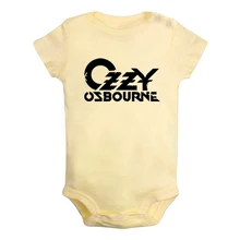 Бордовая 5 рок-группа Ozzy osborn Motley Crue/комплекты для новорожденных мальчиков и девочек спортивный костюм с принтом, боди для младенцев хлопковые комплекты