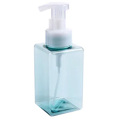 Light blue 450 ml Дорожный диспенсер для шампуня, лосьона, геля для душа, бутылка для мыла, аксессуары, пустой контейнер для суб-бутылки, многоразовая бутылка - Цвет: Light blue 450 ml