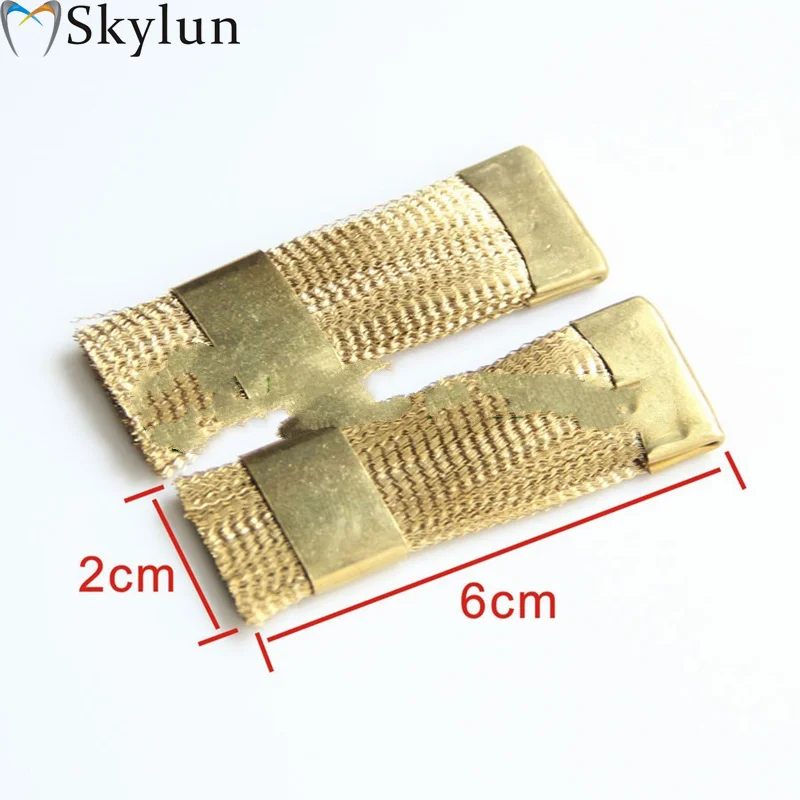 

10pcs Portable Dental Bur Needle Electric Drills Cleaner Brushes Material Copper Flat Brush Copper Wire Drill Manicure Brush