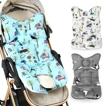 

Baby Stroller Seat Pad Cotton Soft Car Seat Cushion Infant Child Cart Mattress Mat Kids Carriage Pram Liner Trolley Accessories