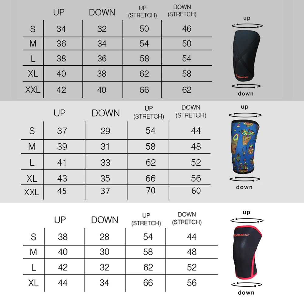 Knee Braces for Arthritis Gym Compression Pads for Sport Neoprene Universal Sleeve Knee Brace Support