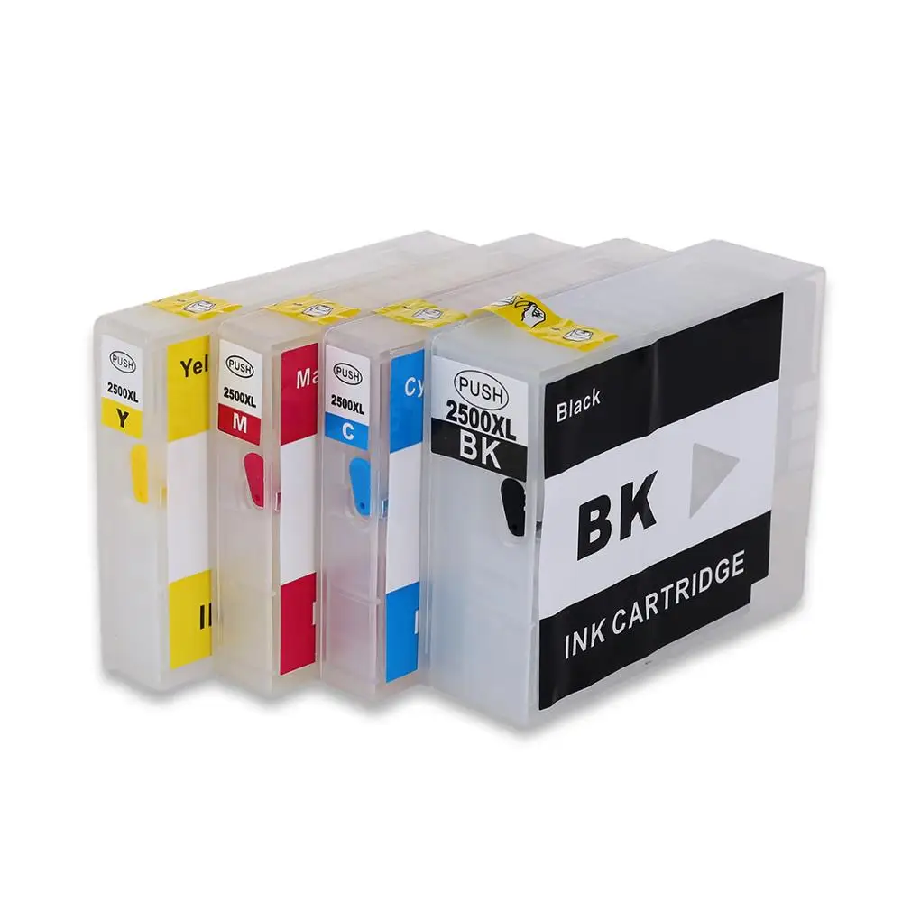 4pcs Pgi2700 Pgi2700xl Empty Refillable Ink Cartridge For Canon