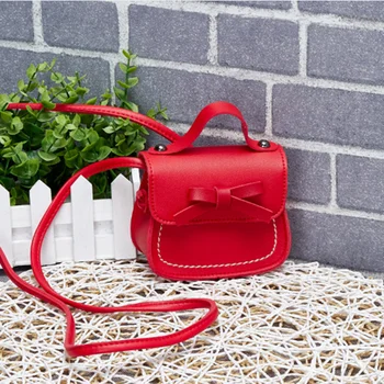 

Toddler Baby Messenger Bags Children Kids Girls Princess Shoulder Bag Handbag Solid Bowknot Princess Coin Purses
