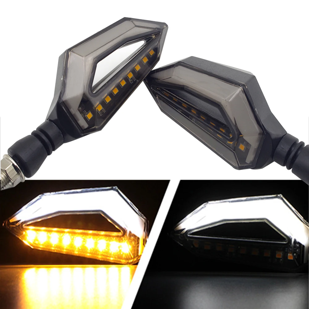 

Universal Motorcycle Turn Signal Lights Lamp Amber LED intermitentes moto FOR honda shadow 750 suzuki gsr 600 vespa sprint jawa