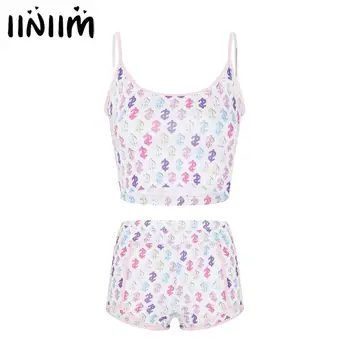 

Womens Fashion Summer loungewear Dollar Printed Two Pieces Outfit or Short for Casual Fitness Sexy Clubwear Women's Sets