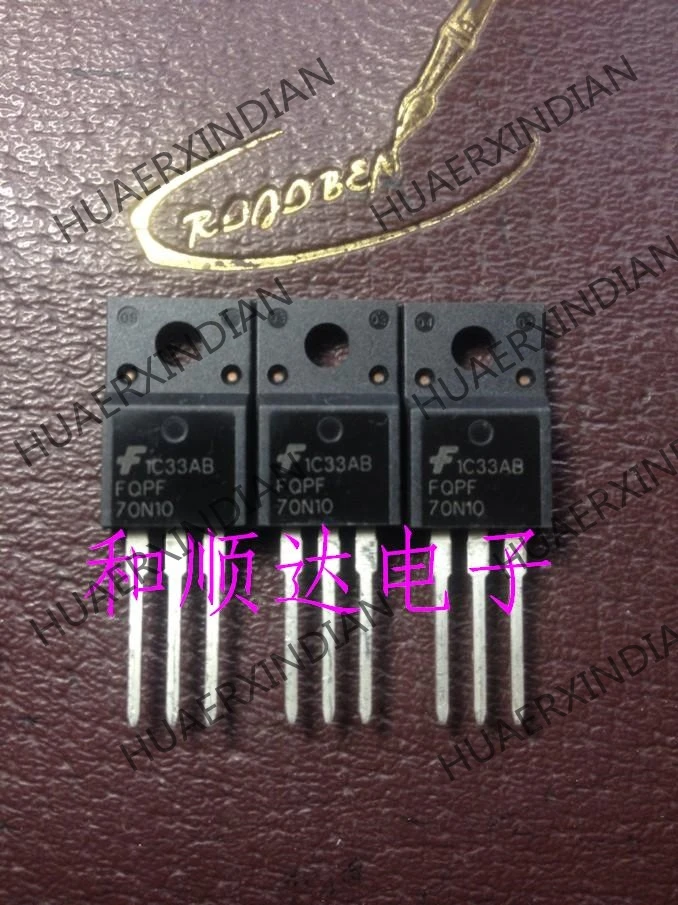 10 шт./лот и FQPF70N10 TO-220F
