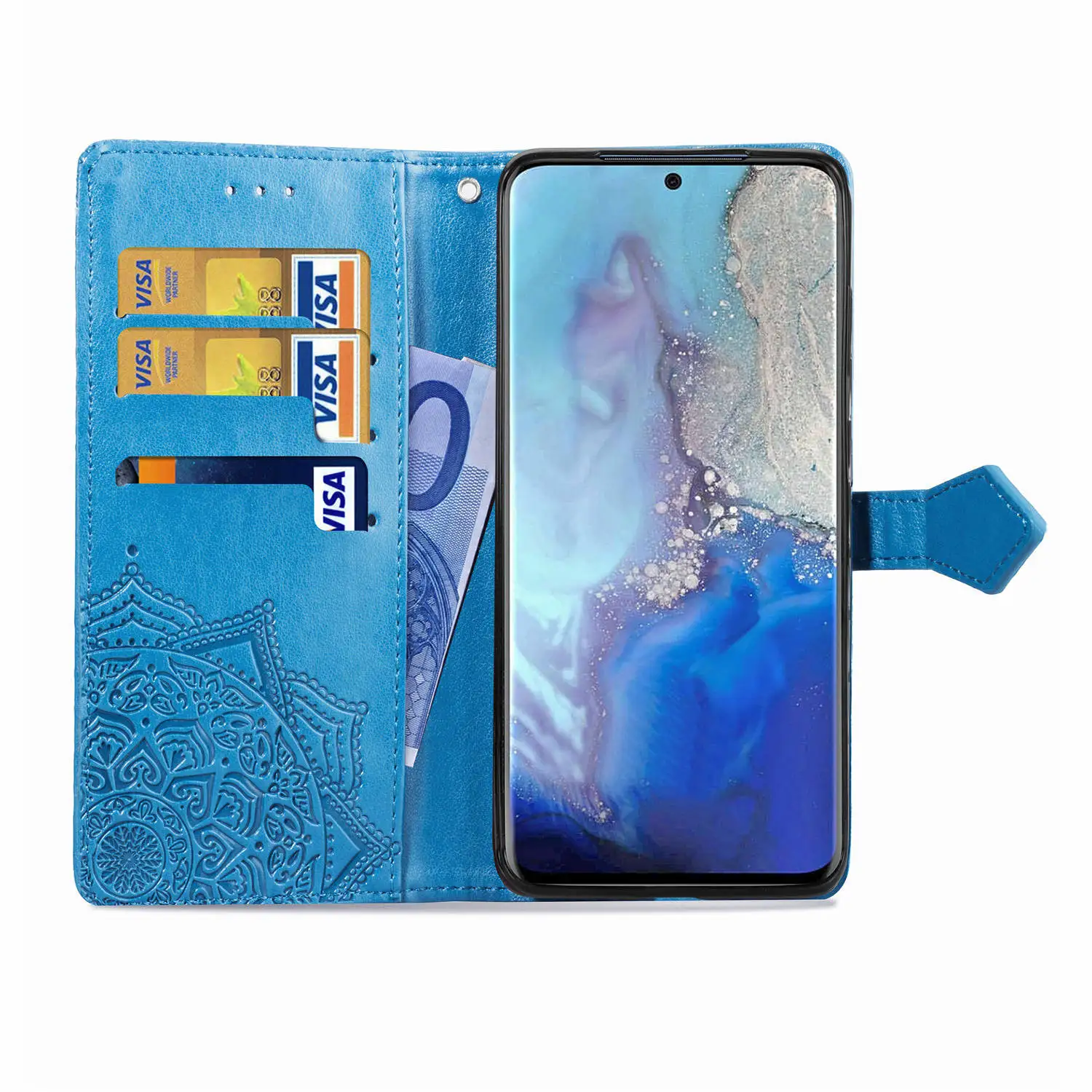 Кожаный чехол книжка для Samsung Galaxy S20 Ultra S10e S10 Plus 5G Note 10 Lite 8 9 S9 S8 S7 S6