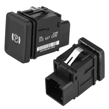 

High Quality Metal Plastic Car Electronic Handbrake Parking Switch Brake Button For Passat B6 CC 3C 2006-2012 3C0927225C
