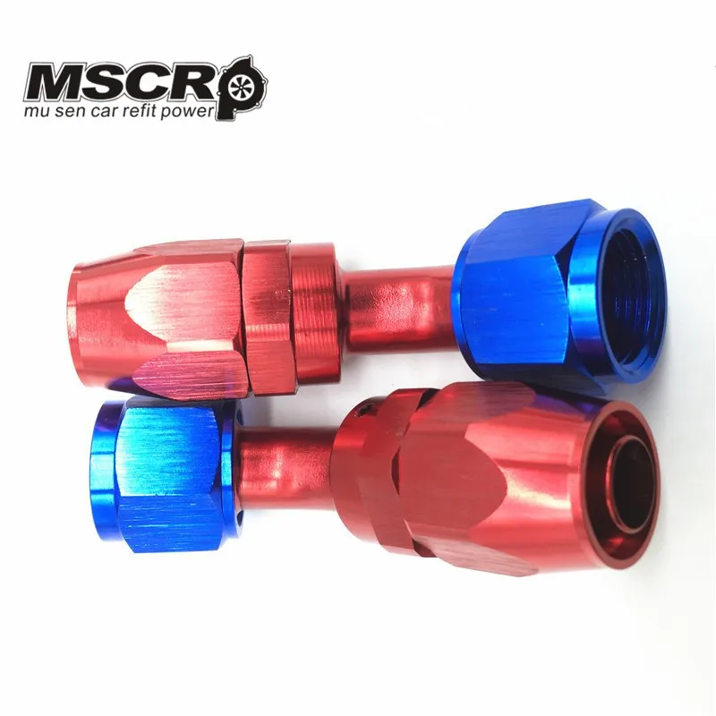 

High Performance AN 06 Fitting AN06 Aluminum Fittings 45 Degree Oil/Fuel/Swivel hose fittings(Swivel Hose End Fitting)