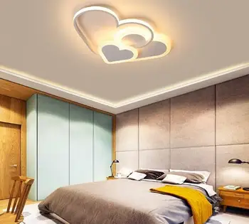 

Sale Pink Led Chandelier Light For Girl Bedroom Plafond Acrylic Lighting Lamp Modern New Fixture Lampadario Luminaire Lustres